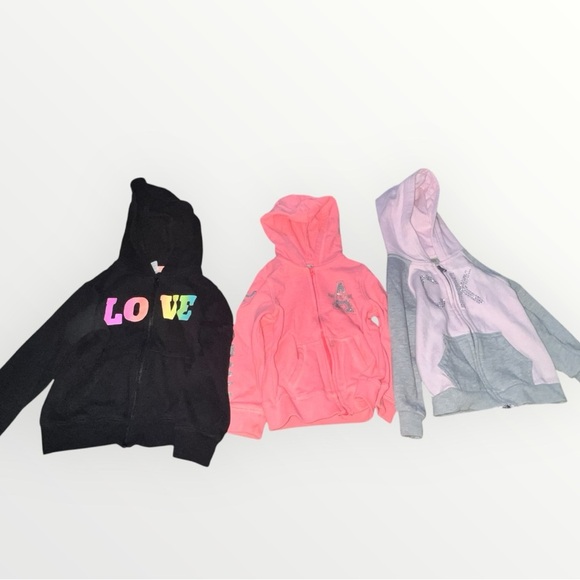 Girl’s 3T Zippered Hoodie Set - Picture 1 of 1